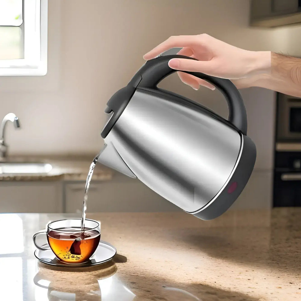 2 Liter Travel Kettle for Water Boiler Stainless Steel Hot Water Kettle Electric