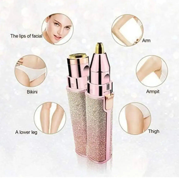 Hair Remover Touch Painless Lipstick Shaving Razor