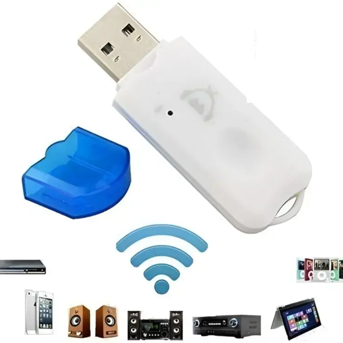 USB Wireless Dongle – Bluetooth Audio Receiver Adapter for Home Theater, Speaker & More (Pack of 1)