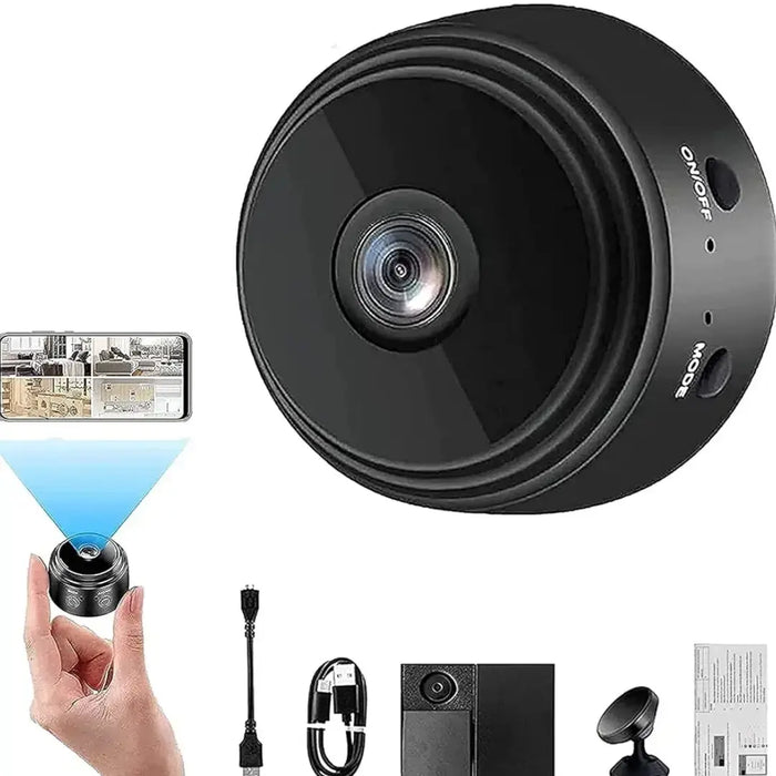 Security System AP93 High HD Focus Magnet Camera Mini WiFi Magnetic Live Stream
