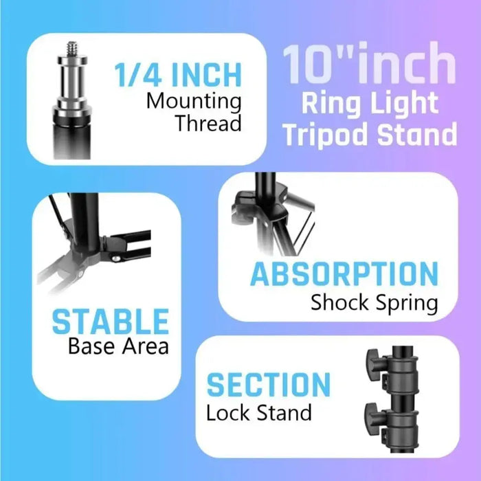 10 Inches Big Led Ring Light for Camera