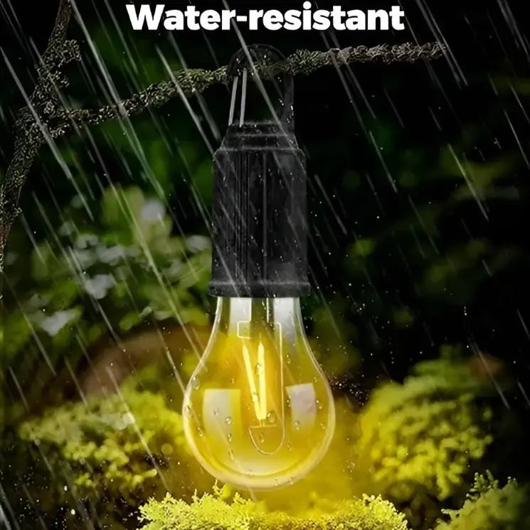 Camping Light T01 | Waterproof Golden Light | Fast Charging USB-C | 2–3 Hrs Backup