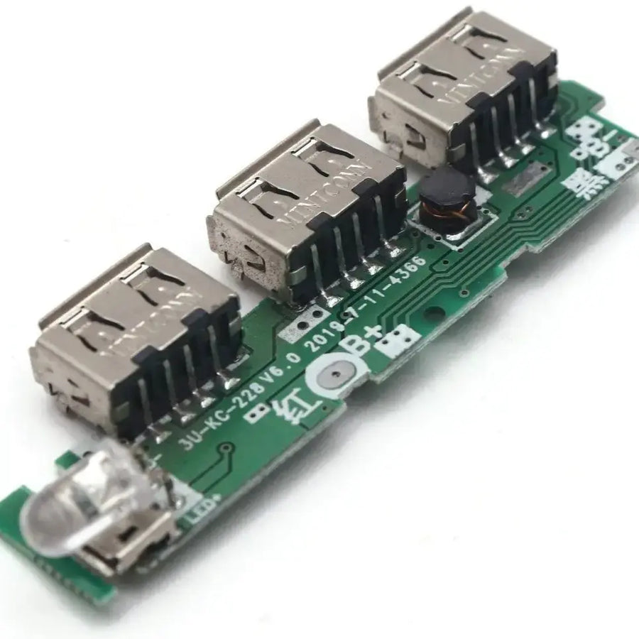 3 USB POWER BANK DIY MODULE 1A AA315