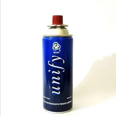 UNIFY LPG Butane Gas Canister (95% Purity) | Portable Camping Fuel Cartridge with Safety Valve