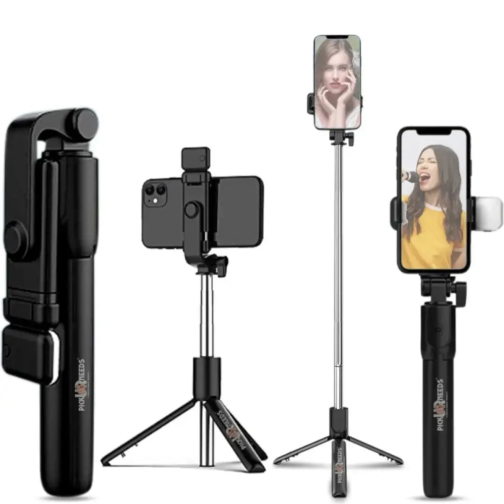 Wireless Bluetooth Lightweight Selfie Stick & Extendable Tripod