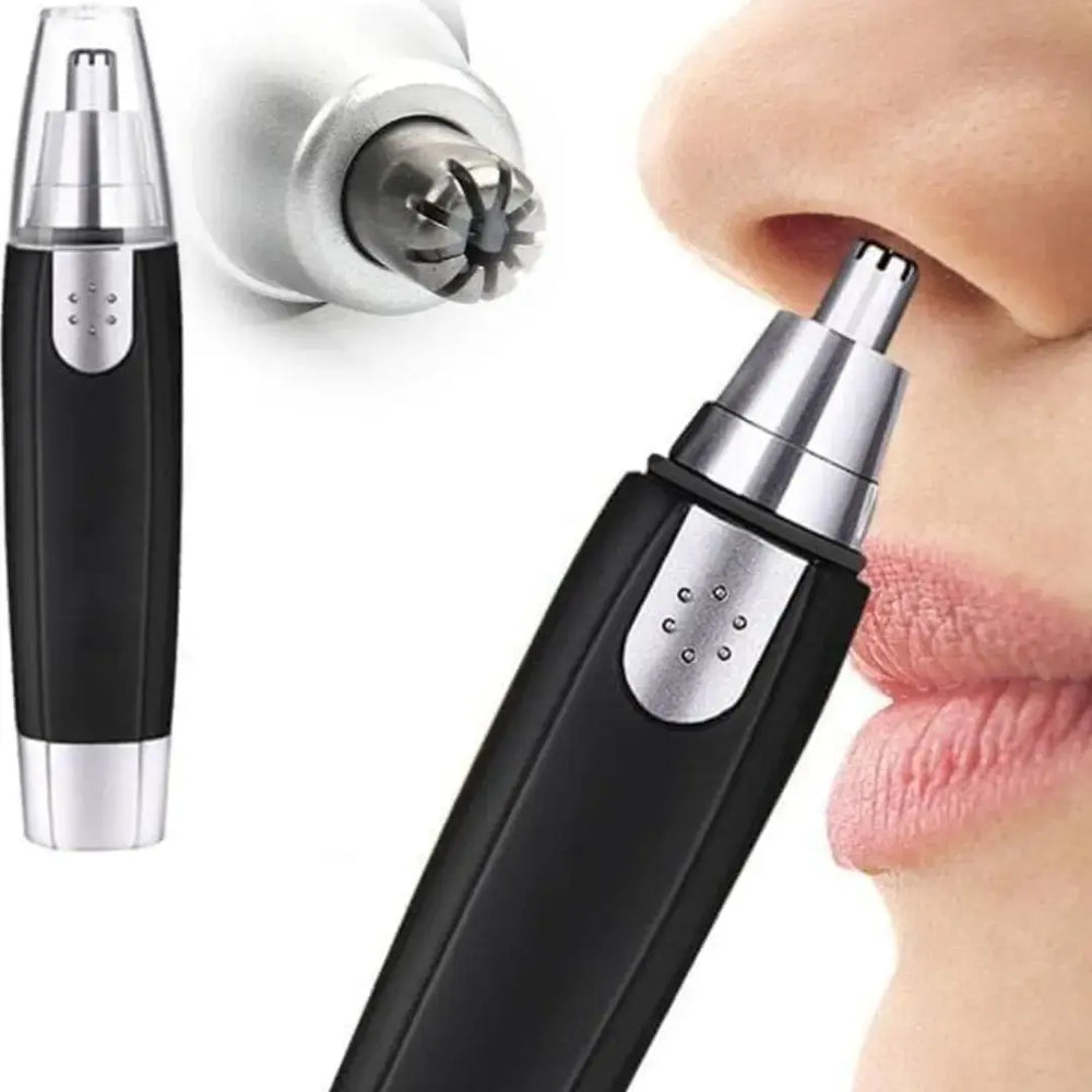 3-in-1 Electric Nose & Ear Hair Trimmer for Men & Women Dual-Edge Stainless Steel