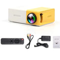 Mini Projector Portable Outdoor Movie Projector with HD USB AV Interface
