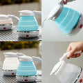 Foldable Travel Electric Kettle | Fast Boiling, Food-Grade Silicone, Dual Voltage, Portable & Lightweight