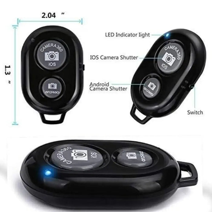 Wireless Bluetooth Shutter Remote Controller (Random Colour)