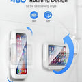Shower Phone Holder Waterproof – Wall-Mounted Phone Case with HD Touch Screen for All Smartphones
