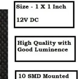 10 Raw Material for led bulb comes with McPcB AND 9W, WHITE LED HPF