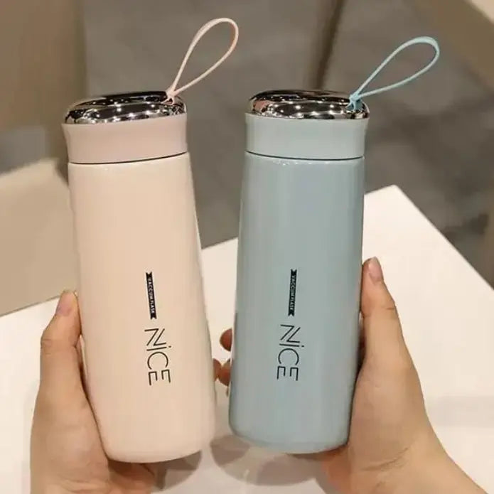 Stainless Steel Water Bottle. 400ML Hot and Cold Beverage for School,College Etc