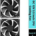 CPU Cooler Radiator Cooler (12V) Pack of 2 for PC Case