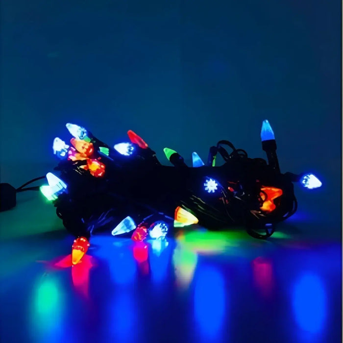 Rocket (Bullet) LED String Light 66 Lamps 16M – 8MM RGRB Multi Color Decoration Lights