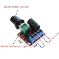 DC 4.5V-35V 5A PWM Motor Speed Controller/Regulator [Pack of 1] for Wiring Motor Control Electronic Hobby Kit