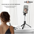 Wireless Bluetooth Lightweight Selfie Stick & Extendable Tripod