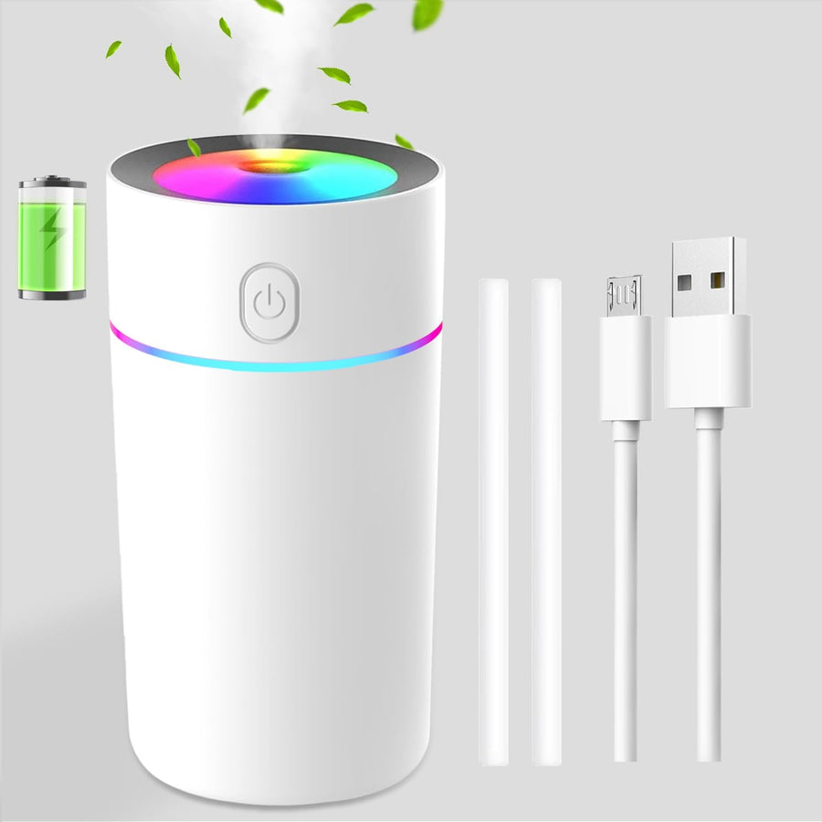 Essential Oil Diffuser & Humidifier – Aromatherapy Air Freshener with LED Lights & Auto Shut-Off
