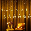Diya String Light 6+6 Design – 112 Lamp Multi Color & Warm White LED Decorative Lights