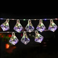 Big Diamond Bulb String Light 8 Lamps 4M – Multi Color LED Decorative Lights with Big Controller