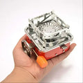 Portable Camping Stove | Windproof Butane Gas Burner | Foldable, Lightweight Outdoor Cooking Stove