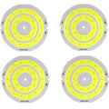 Pack of 4 COB LED Jalebi Lights – 4V DC, Round Shape, Cool White Aluminium Floodlight for Home & Office