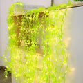 Green Leaf Curtain Light 200 LED 10 Line – Warm White & Multi Color Decorative Lights