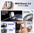 Mini portable electric shaver