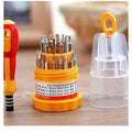 Screwdriver Set, Steel 31 in 1 with 30 Screwdriver Bits, Professional Magnetic D