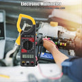 DT266 Digital Clamp Meter Multimeter – AC/DC Voltage, Current & Resistance Measurement (2000 Counts, LED Display)