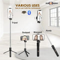 Wireless Bluetooth Lightweight Selfie Stick & Extendable Tripod