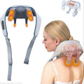 Cordless Shiatsu Massager Pillow with Heat – 5D Deep Tissue Massage for Neck, Back & Shoulder Pain Relief