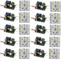 10 Raw Material for led bulb comes with McPcB AND 9W, WHITE LED HPF