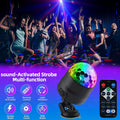 Sound Activated Party Hid Lights With Remote Control Dj Lighting,Rbg Disco Ball,