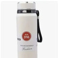 Water Bottle With Carrying Rope Stainless Steel Solid Color Insulated Water Cup product image 2