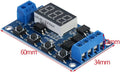 [Type 2] DC 5V-36V Timer Module Trigger Cycle Delay Timer Switch Turn On/Off Dual Mosfet Module with LED Display