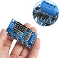 [Type 2] DC 5V-36V Timer Module Trigger Cycle Delay Timer Switch Turn On/Off Dual Mosfet Module with LED Display