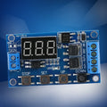 [Type 2] DC 5V-36V Timer Module Trigger Cycle Delay Timer Switch Turn On/Off Dual Mosfet Module with LED Display