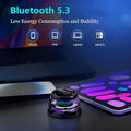 G200 Magnetic Bluetooth Speaker with RGB Light – Wireless Waterproof Speaker, 6–7H Playtime for Phones & Tablets