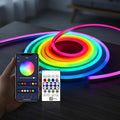 RGB neon LED strip with app and remote