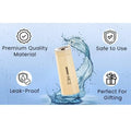 Vacuum Flask Glass Water Bottle/Hot and Cold Mini Water Bottle for School/College product image 3