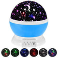Star Master rotating projection night lamp