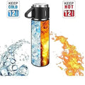 The Thermal Flask can Hold Water Heat or Cold for 12 Hours