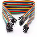 Male To Female Dupont Cable Jumper Wire - Multicolour