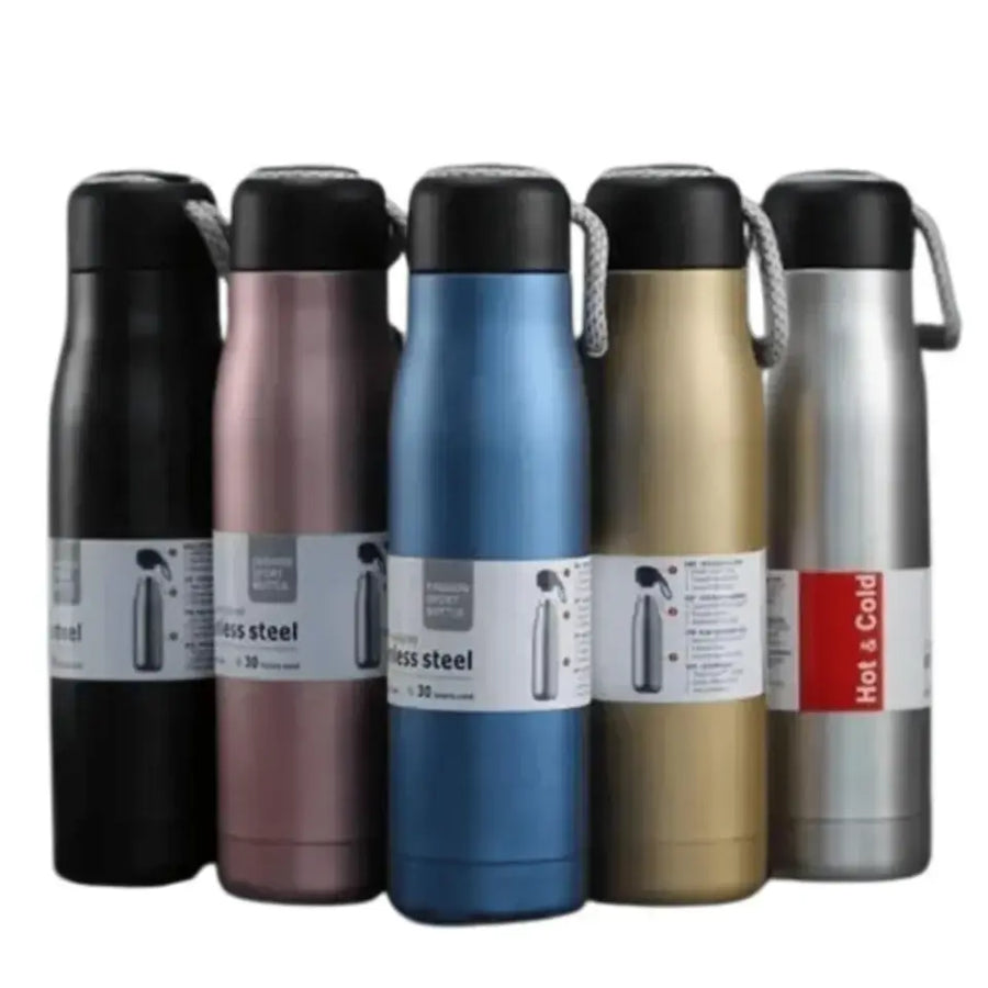 Insulated Stainless Steel Water Bottle 500 ML (multicolor)