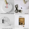 Golden LED Tree Lamp