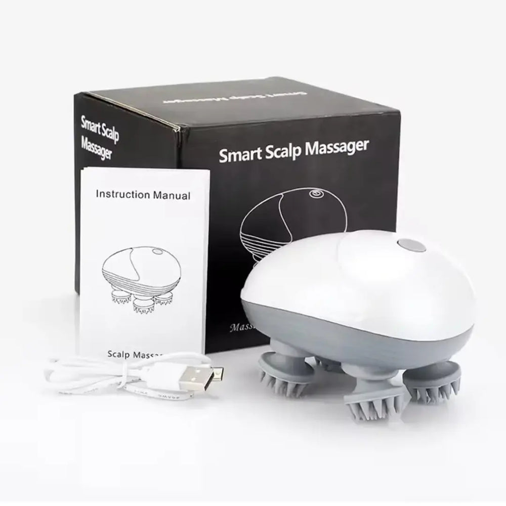 [color:white] Head massager white product