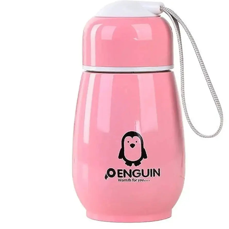 Penguin Thermos Bottle Stainless Steel Vacuum Cup Flask Mug Kids Random Color product image 1