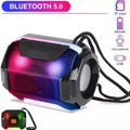 FRK-162 Mini Bluetooth Speaker | 3W Power Bass, Stereo Sound, Color Changing LED Light, Wireless Portable Speaker