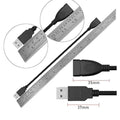 2 Pack USB 2.0 Extension Cable