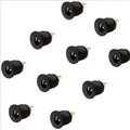 12V DC Female Power Supply Jack Socket Connector 5.5x2.5mm 3 Pin Plastic Female